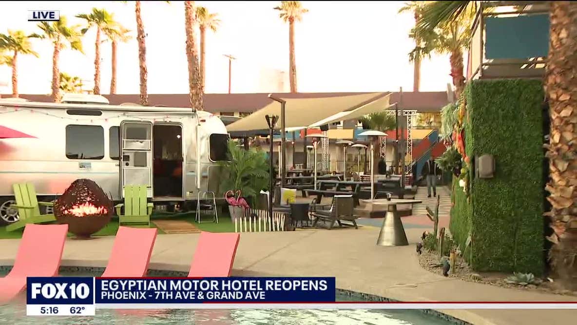 Egyptian Motor Hotel opens in downtown Phoenix